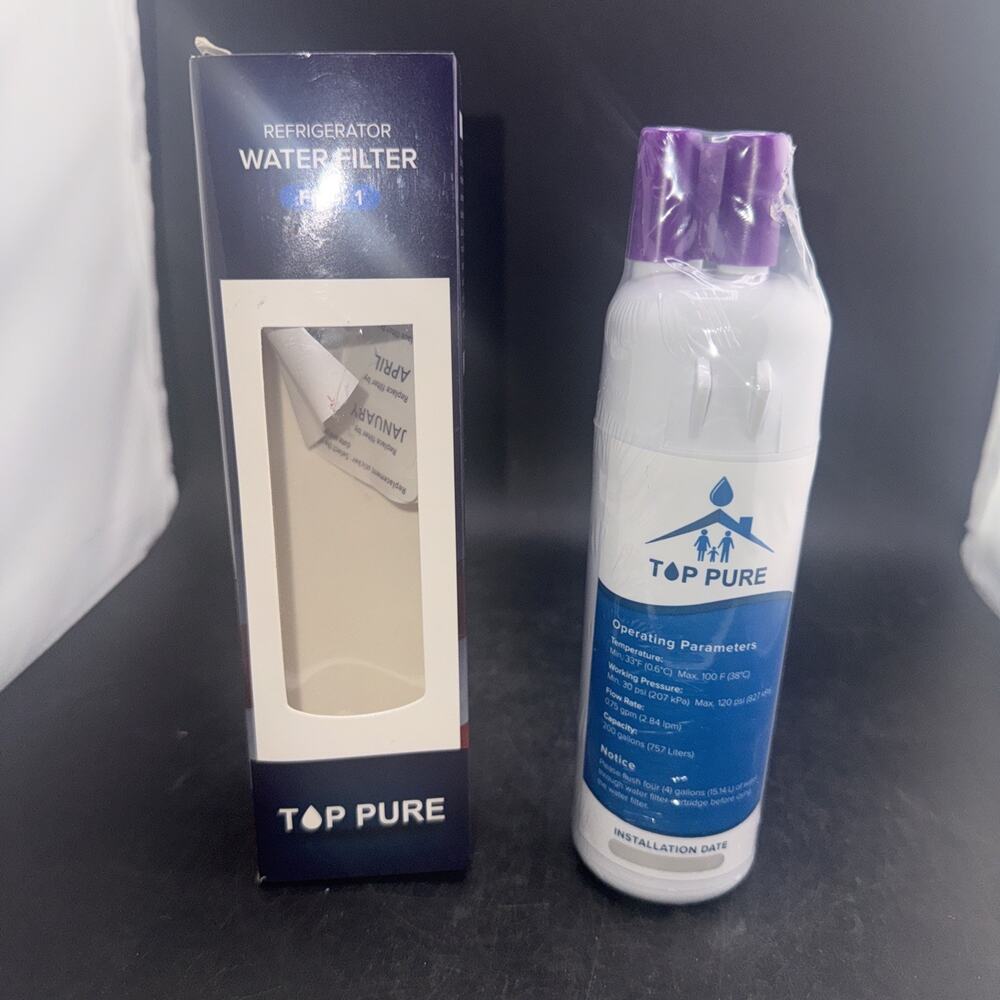 Top Pure Refrigerator Water Filter 1 Replacement Fridge Water Filter New